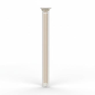 Corner column wooden column corner end element columns Verona V corner pillar