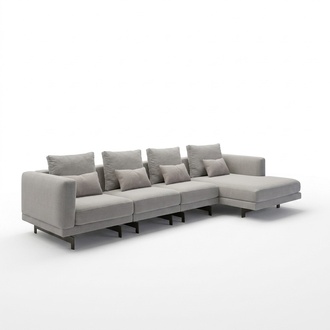 Corner set luxury complete corner sofa L-shape designer sofa modern