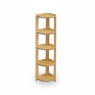 Corner shelf bookcase living room wall shelf real wood shelves corner shelves office new
