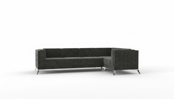 Corner Sofa Chesterfield Sofa Upholstered Set Couch Living Landscape L Shape Design New