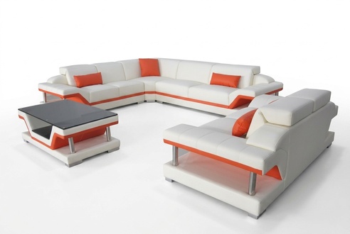 Corner sofa sofa corner ensemble coffee table complete set seating upholstery corner couch couch USB