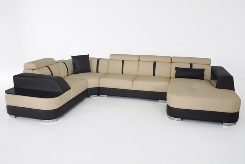 Corner Sofa Couch Upholstered Corner Set Leather Sofa Couches Living Room Landscape U Shape