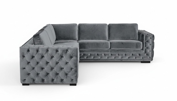 Corner Sofa Grey Corners Velvet Furniture Design Living Area Couch Corner Set Upholstery