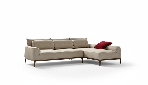 Corner Sofa L Shape Couch Luxury Furniture Sofa Grey Design Living Room Furniture Italian