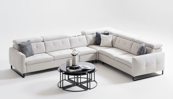 Corner sofa L-shaped set corner couch living landscape sofa living landscape L-shape luxury