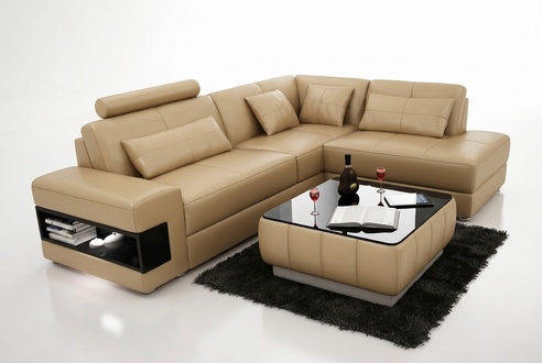 Corner Sofa L Shape Sofa Couch Upholstery Corner Sofas Living Landscape Leather Sofa Furniture Leather