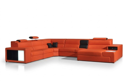 Corner Sofa Leather Sofa Big XXL U Shape Living Area Sofa Couch Set Colour Choice New