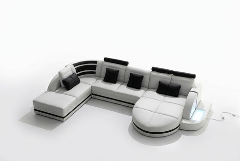 Corner Sofa Leather Sofa Big XXL U Shape Living Landscape Sofa Couch Set Sofas Corner