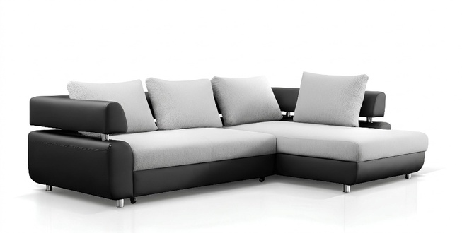 Corner sofa living landscape + bed function sofa corner sofa couch corner upholstery set