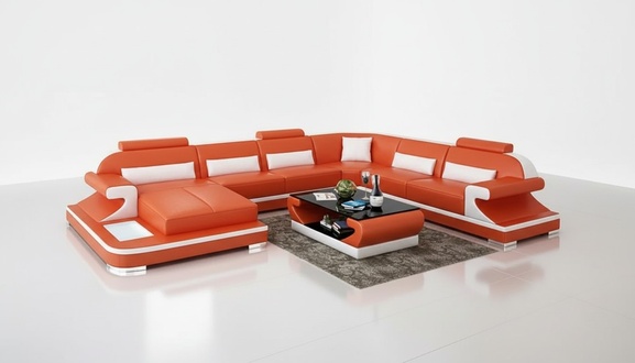 Corner sofa living area corner couch corner set sofa L\'Form leather sofa couch upholstery