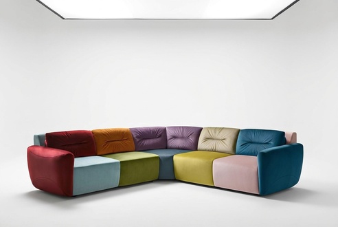 Corner Sofa Textile Corner Living Landscape Design Corner Sofa Couch Italy Alfitalia