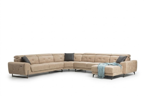 Corner sofa U-shape seating designer seating modern sofa couch upholstery