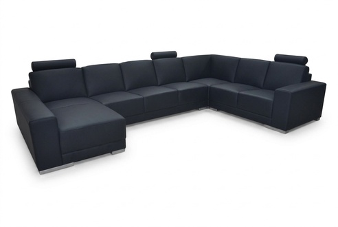 Corner sofa Upholstered corner sofas Living room landscape Designer couches fabric + USB