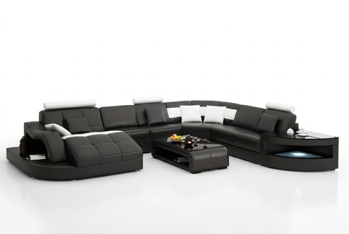 Corner Sofa Upholstery Corner Set Couch Modern Living Room Furniture 2pcs Set