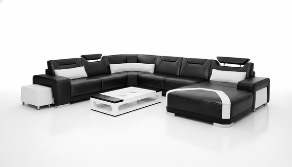 Corner sofa upholstery living area couch sofa living area U-shape seating corner PH739C