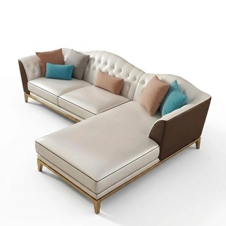 Corner sofa upholstery set living area L shape designer sofa couch corner sofa new
