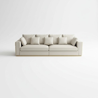 Couch Upholstery Design Sofa Modern 4 Seat Sofas Living Room Furniture Four Seater