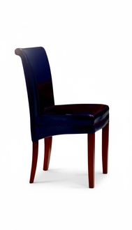 Country house armchair chair 1x dining room solid wood lounge seat upholstered chair wood new