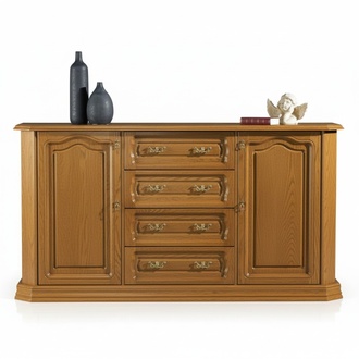 Country House Chest of Drawers Sideboard Furniture XXL Sideboard Wood New