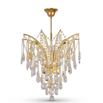 Crystal Chandelier Ceiling Lamp Lamp Lights Metal Ceiling Light