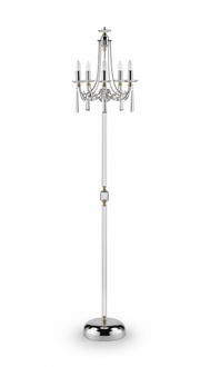 Crystal floor lamp floor lamp stand luxury lights lamps lamp silver