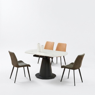 Dining set dining table 4 x chair set set set table dining group 5 pieces. Tables new.