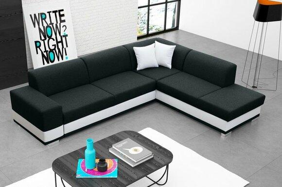 Sofa Sleeper Sofa Designer Sofa with Bed Function + Bed Drawer Corner Sofa Couch NEW DARCO