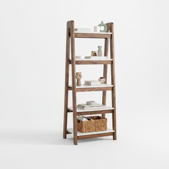 Dark brown bookshelf wall shelves office shelves standing shelf filing cabinet