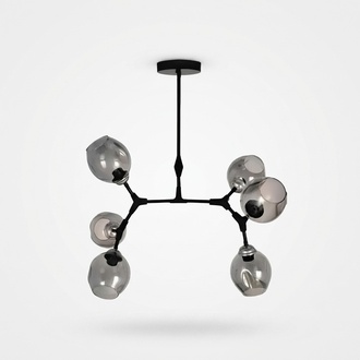 Ceiling lamp chandelier ceiling light modern glass black new