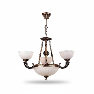 Chandelier lamp white ceiling lamp chandelier glass art