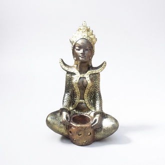 Decorative sitting Buddha figure statue sculpture 57x33 cm sizes B27