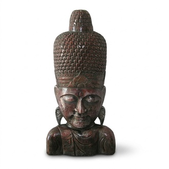 Decorative Buddha figure statue 100 cm height made of acrylic material (B9)
