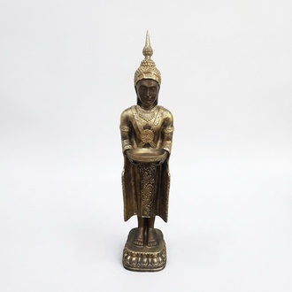 Buddha with a bowl figure decorative sculpture statue 72 cm height (B72)