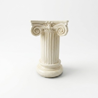 Decorative antique greek ionic pillar style column figure 60cm height (C12)