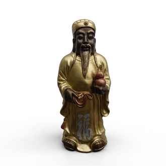 Decorative sculpture statue designed as Confucius figure 48 cm height (B54)