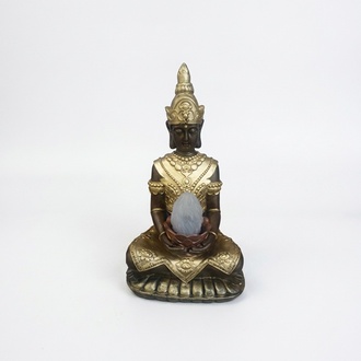 Malaysian Buddha figurine decorative sculpture statue 50cm height B86