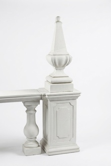 Decoration Cone Columns Stone Antique Style Roman Stands Decoration Garden 605