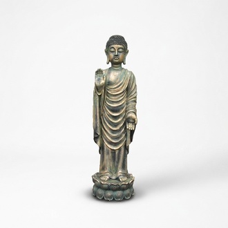 Malaysian Buddha decorative figure statue sculpture 49 cm height (B13)