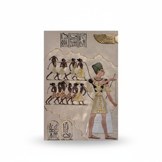 Decorative wall picture with an ancient egyptian hieroglyphs 72x50cm O4