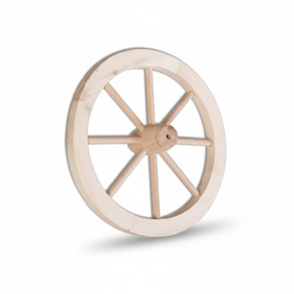 Decor wheel wooden wheel Ø 30 cm spoke wheel wagon wheel garden decoration shop decoration solid wood