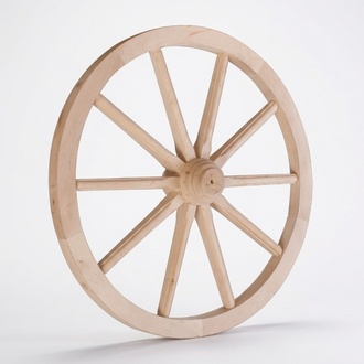 Decor wheel wooden wheel Ø 60 cm spoked wheel wagon wheel garden decoration shop decoration new