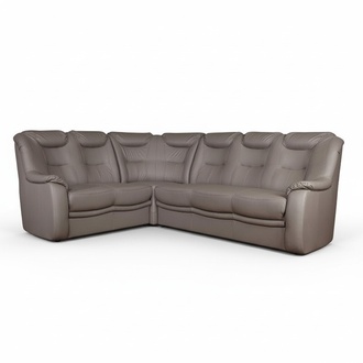 Modern Living Room Set 2 Luxury Soft Sofas + 2 Modern White Armchairs New