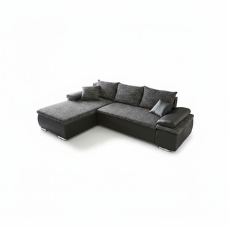 Corner Sofa L-Shape Sofa Couch Design Upholstered Sofa Sleeper Textile Bed Function Textile