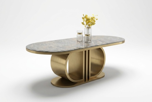 Luxury Modern Dining Table Dining Room Table Wood Modern Furniture Tables 240x100