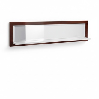 Modern style real wooden wall mirror & cupboard multifunctional furniture, model - xxl VIA VI-P1