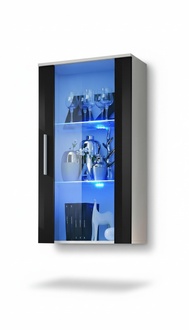 White Wall Cabinet Living Room Wall Cabinet Luxury Designer Shelf Furnishings