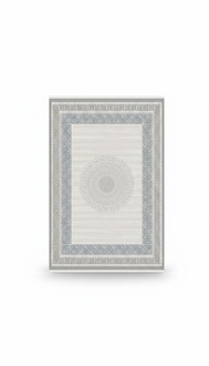 Design Abstract Rugs Carpet Bedroom 160x230 Luxury Art Deco Style Blue