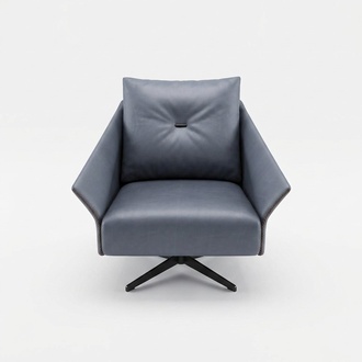 Design armchair 1 seater 86 x 75 cm living room one seater sofa couch lounge club