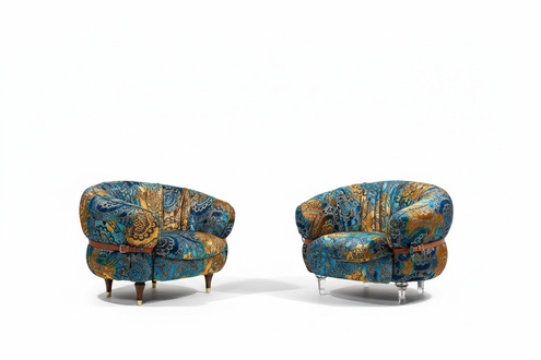 Design Armchair Couch Sofa Relax Fabric Lounge Luxury TV Club Upholstery Seater