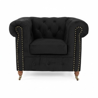 Design Armchair Leather Luxury TV Couch 1 Seater Sofa Relax Lounge Club Upholstery